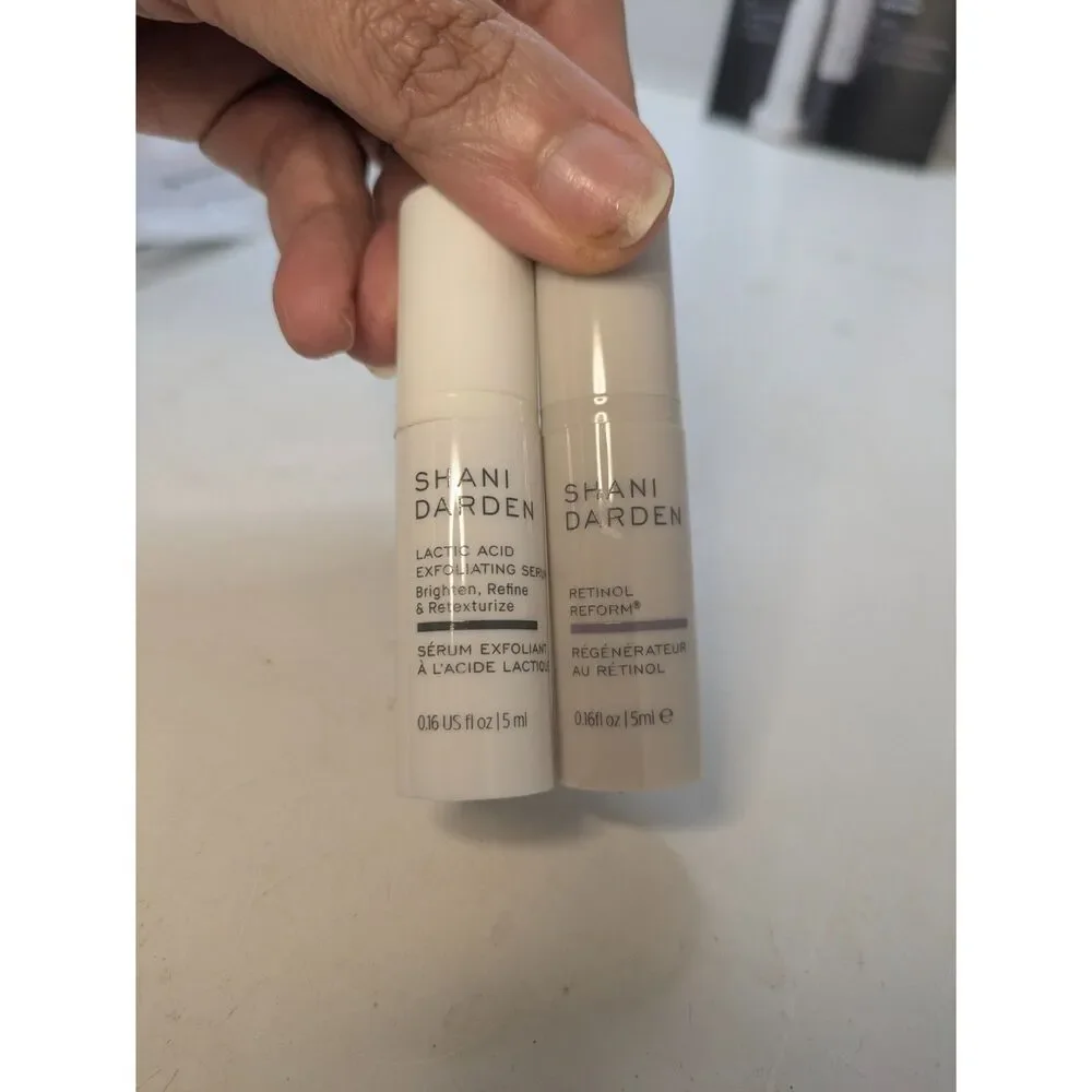 ⭐3/$30⭐ Shani Darden Lactic Acid Serum & Retinol Reform Sample Set